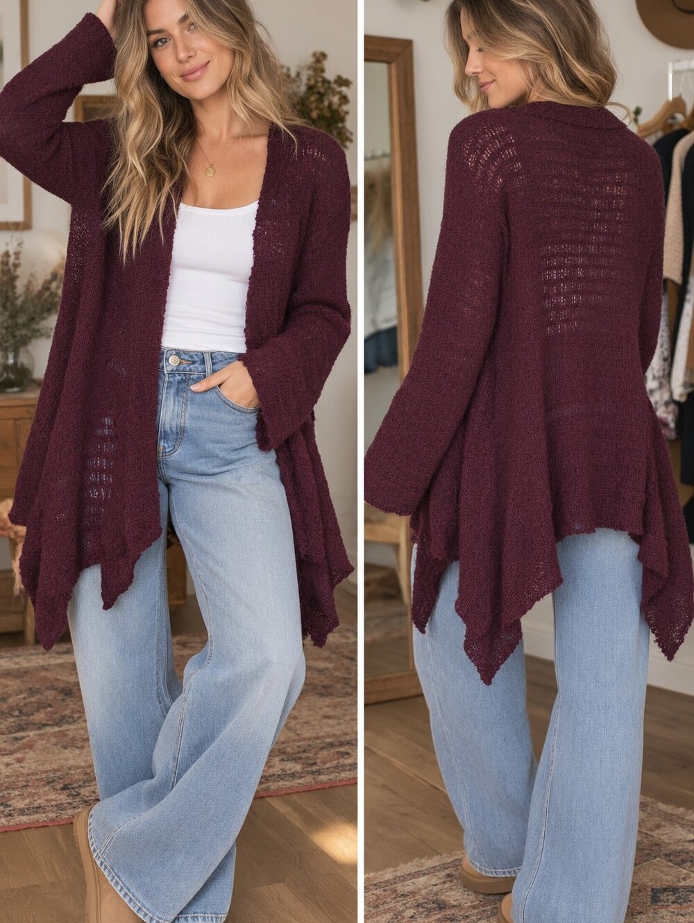 Free people in my element Cardigan knit